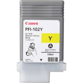 Canon PFI-102 Yellow Original Ink Cartridge 