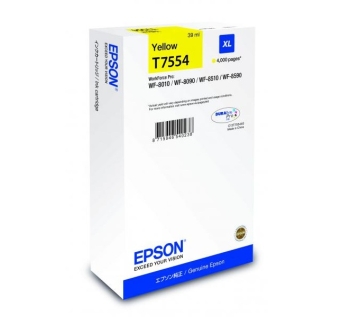 Epson T7554 XL Yellow Ink Cartridge