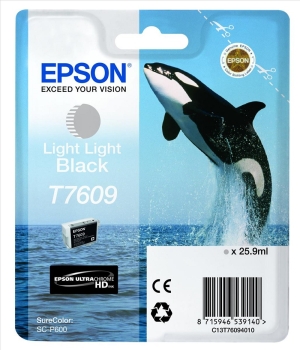 Epson T7609 Light Light Black Ink Cartridge