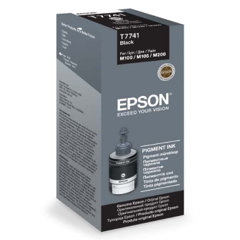 Epson T7741 Pigment Black 140ml Ink Bottle