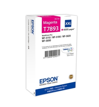 Epson T7893 XXL Magenta Ink Cartridge