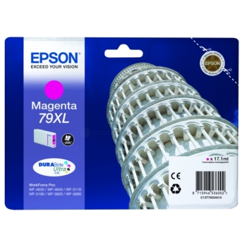 Epson T7903 Magenta 79XL DURABrite Ultra Ink- Ink Cartridge Singlepack 