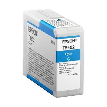 Epson T8502 Cyan Ink Cartridge- Singlepack