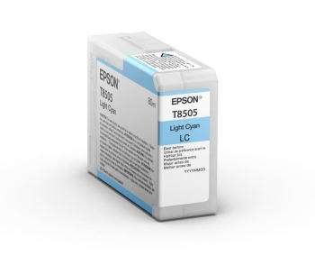 Epson T8505 Light Cyan Ink Cartridge- Singlepack