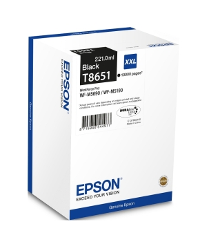 Epson T8651 Black Ink Cartridge- 10k pages