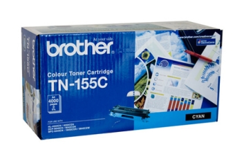 Brother Cyan Toner Cartridge TN-155C High Yield, Genuine