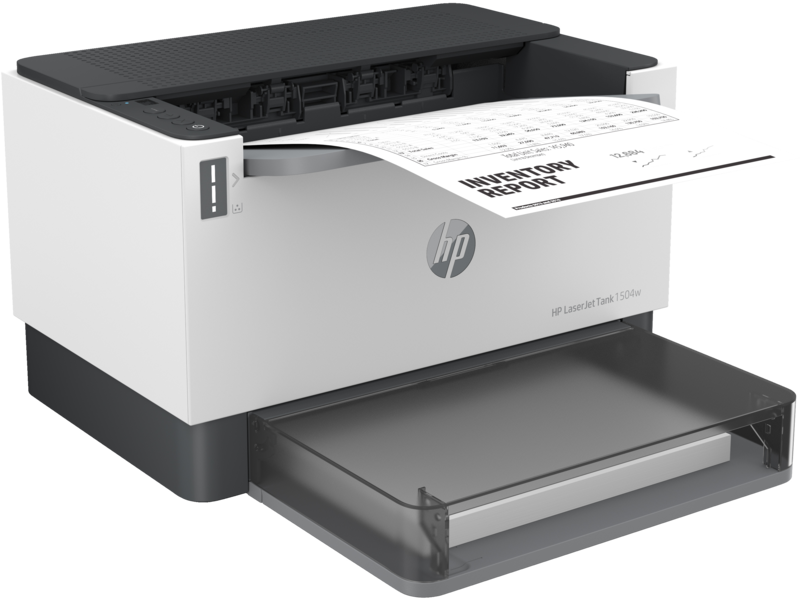 SERIES ONLY!!! HP LaserJet Tank 1504w Basalt All in one FrontRight