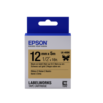 Epson Label Cartridge Satin Ribbon LK-4 Series 12mm (5m)
