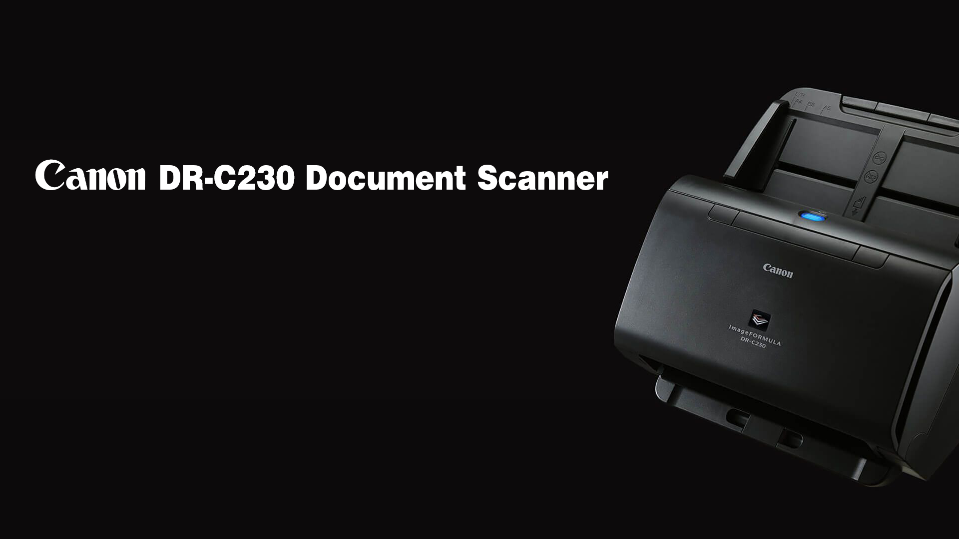 Как установить сканер canon dr c230